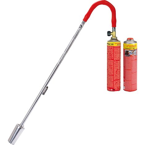 ROTHENBERGER Industrial Breitstrahlbrenner Turbo Plus inkl. 2x Multigas (je 600 ml) - 1500005296