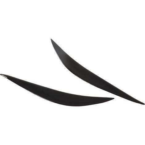 Parure de feux avant Style Sourcil Couvre Paupière de Phare Noir Piano pour Série 4 F32 F33 F36 2012-2020 (1/5)