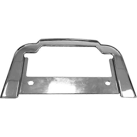 Support de plaque d'immatriculation arrière chromé compatible avec Tri Glide FLHTUTG FLHTCUTG (1/5)