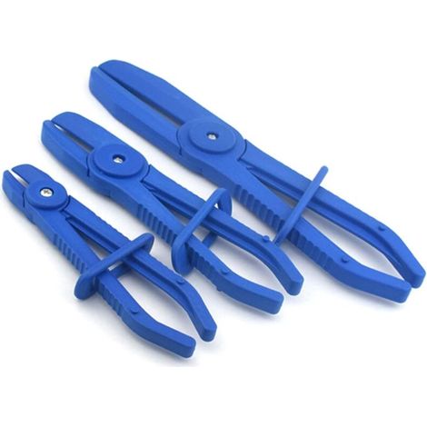 EASYCOMFORT Ensemble de pince pour tuyau flexible Colliers de conduite Flexible Colliers de serrage Outil de plastique de frein carburant Pinces pour Colliers de Serrage pour les Tuyaux de Frein Pince (1/4)