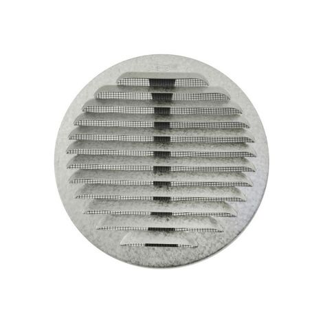 Grille ronde en métal avec ressorts et maille d.80-140 mm