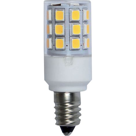 Ampoule LED E10 compatible bloc de sécurité 2.5W, 12V, 300 lumens, 3000K blanc-chaud - Tibelec (1/4)