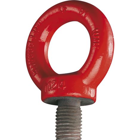 GK8 Ringschraube hochfest M16 rot mit CE Kennzeichnung (1/4)