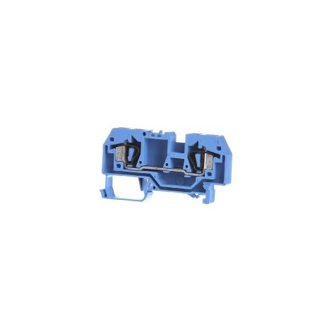 2-adriger Sammelschienenverbinder 6mm2 blau 282-904 (1/2)