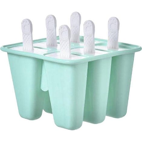 Machine à glaçons réutilisable en silicone-6 Cells Green
