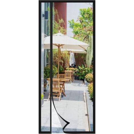 Moustiquaire Porte Fenetre Magnetique 90x210 pour Porte Coulissante, d'entrée, Battante,Enroulable, Caravane, Balcon, Camping Cardengyank (1/5)