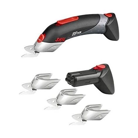 Tijeras inalámbricas Skil Multi-Cutter 2900 AJ (tijeras universales, incluido cargador, 2 pilas de 4,8 V, 4 cabezales de tijera)