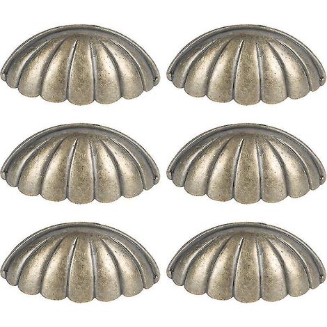 6 boutons semi-circulaires