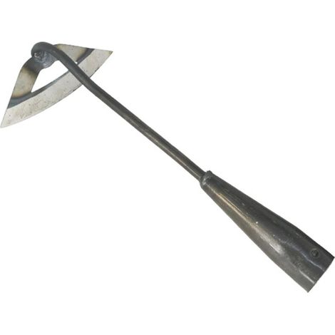 Houe à trou entièrement en acier trempé pour ameublir la terre - accessoires de jardin (1/4)