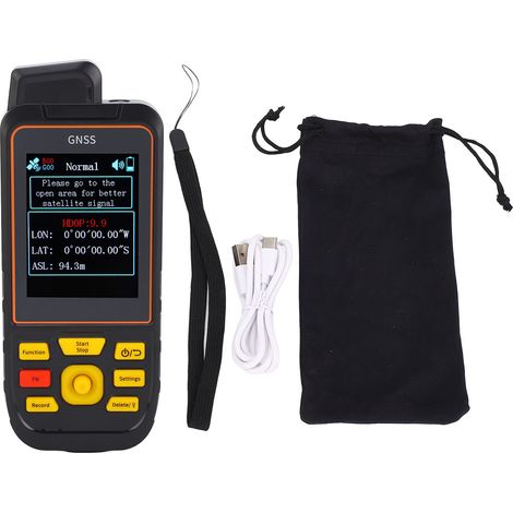 GARRYFIZH Mesureur de surface terrestre, écran couleur 2,8 pouces, récepteur GNSS haute précision, GPS pour machines agricoles (1/5)