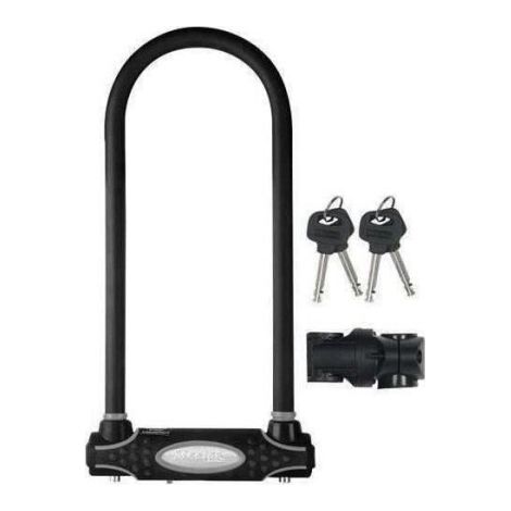 MASTER LOCK Antivol Vélo U [A Clé] [Support de Vélo Universel] [Antivol Certifié] [Modèle XL] 8195EURDPROCOLW - Idéal pour les Vélos, Vélos Electriques, VTT et autres (1/5)