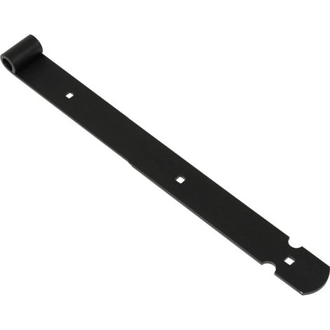 Ladenband schwarz 40 cm gerade Halbmond - pro Stück (1/3)