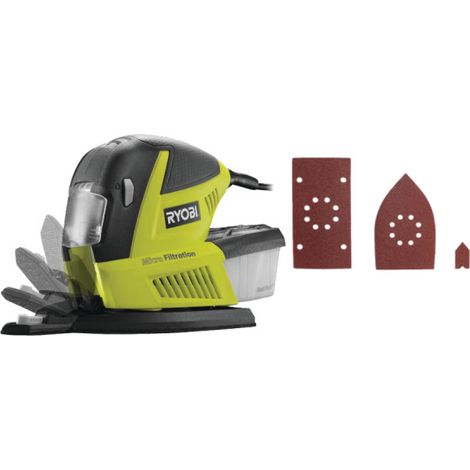 RYOBI Ponceuse multifonction 180W - 30 accessoires RMS180-SA30