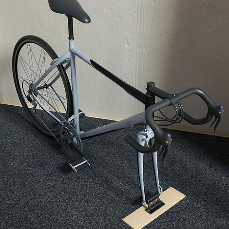 Support de fourche pour vélo, fixation pour fourche avant, clip 11 x 6,2 cm / 4,33 x 2,44 pouces, rouge (1/3)