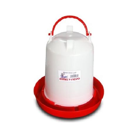 GYC Bebedero para Aves con Asa, Plástico Resistente, 3 Litros