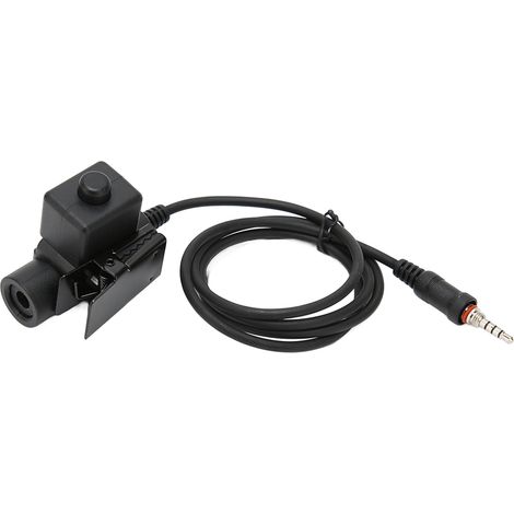 Adaptateur PTT U94 pour Radio Yaesu VX-6R VX-7R, Micro Casque Militaire avec Connecteur Robust (1/5)