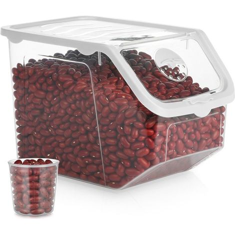 VILDE Bac à légumes et fruits transparent 12 L - Ventilation intégrée - Conservation prolongée (1/5)
