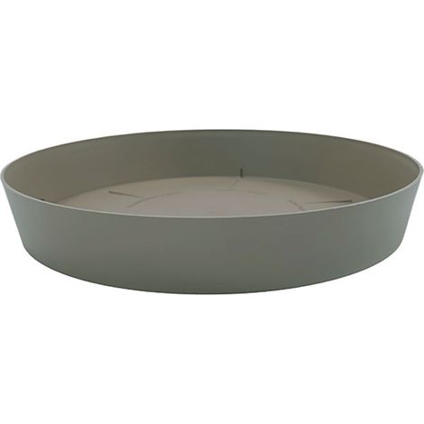 Soucoupe Taupe ø28x4,4cm (1/2)