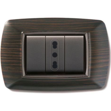 PLACCA LIFE LIVING PLAST WENGE 4P