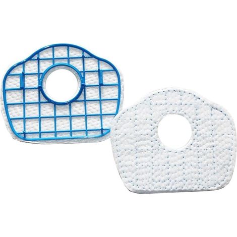 Lot de 2 filtres HEPA pour aspirateur Philips SmartPro Active FC8710/FC8700/FC8715/FC8603 (1/2)