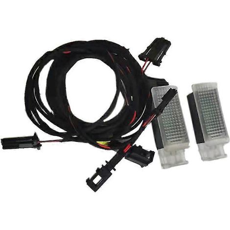 LED-Innenraumfußraumbeleuchtung mit Kabelbaum für BMW Golf 7 MK7 2017 (B8) 3G, Teilenummer 5GG9474 (1/5)