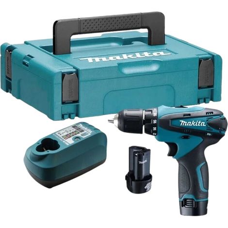 [JAMAIS UTILISE] Perceuse visseuse MAKITA 10.8V Li-Ion (2x 1.3Ah) + coffret MAKPAC DF330DWJ