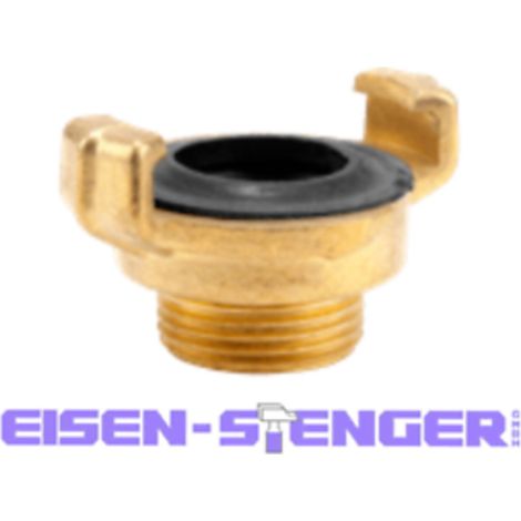 Gardena - Messing-Schnellkupplungs-Gewindestück mit Außengewinde, 26,5 mm (G 3/4)-Gewinde - 07114-20