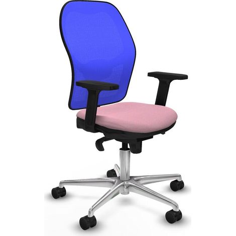 piqueras-y-crespo Chaise élégante rose bureau (1/3)