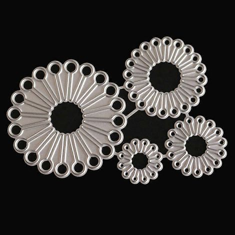 Stanzformen, Schablonen, DIY-Scrapbooking, Fotoalbum, Kartenprägung, Bastelarbeiten
