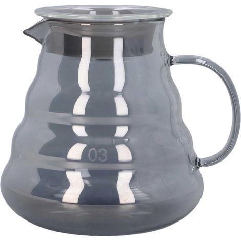 Cafetière en verre électroplaqué de 700 ml (1/5)