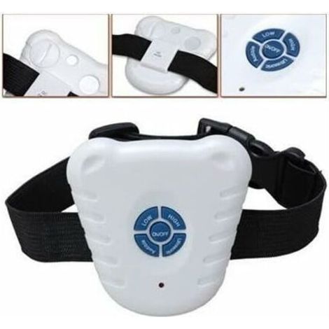 Waterproof Ultrasonic Vibrating Anti-Bark Dog Collar One Size