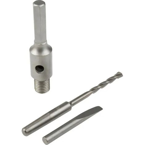 [NEUWERTIG] B-Ware Stier Aufnahmeschaft Adapter Sechskant M16 Zentrierbohrer Austreibkeil Set