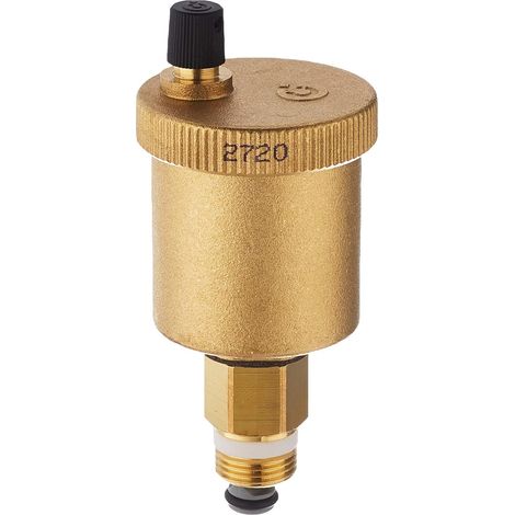 1 Purgeur D'air Automatique 3/8", Laiton, Auto-étanche, Pour Système De Chauffage (1/4)