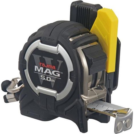 Flexómetro TAJIMA W-Mag 5 m x 25 mm -