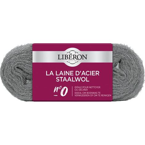 Wolle Stahl Nr. 0 3x30g Liberon - Liberon