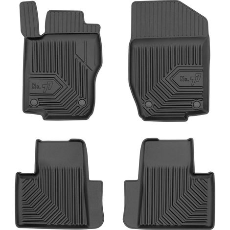 Tapis de Sol de Voiture No.77 pour Mercedes-Benz GL X164 2006-2012 TPE Noir 4Pcs (1/5)