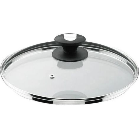 Lacor Tapa de Vidrio Transparente 22 cm