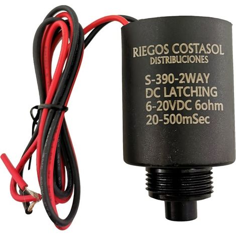 Solenoide Riegopro RP-100 Compatible Irritrol / Orbit / Toro 9V D.C.