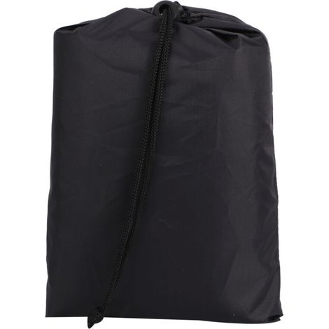 Black Portable Folding Bed Cover, Dustproof Furniture Protector, for Indoor and Outdoor Use, 102x33x104 cm (1/5)