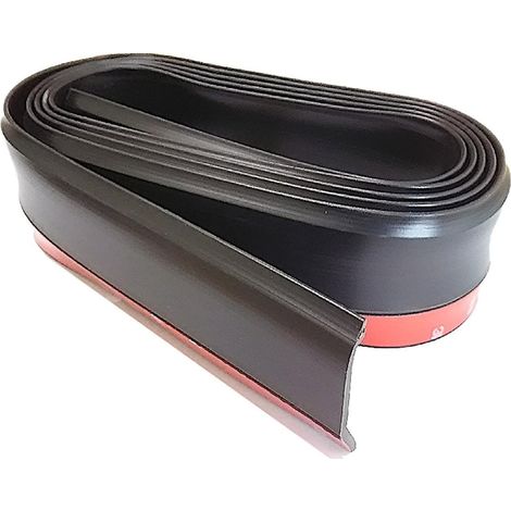 Jupe de Jupe de Voiture générale Autour de la Bordure de lèvre Avant Pare-Chocs Crash Protection Bande de Caoutchouc (1/4)