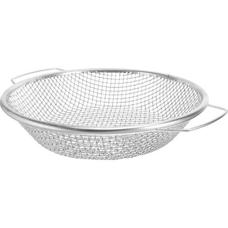 Tamis à Compost Rond 30 Cm en Acier Inoxydable avec Double Poignée – Tamis de Jardin pour Terre, Sable et Gravier – Outil de Tamisage Portable pour Horticulture, Agriculture (1/5)