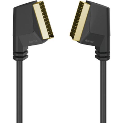 Hama - Cable de conexión euroconector macho macho (1,5 m), color dorado (1/4)