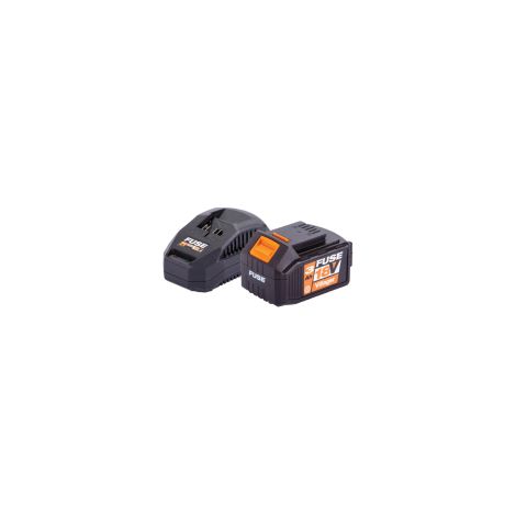 Set batteria più caricabatteria Villager Fuse 18 V 3.0 Ah + 2.4 Ah