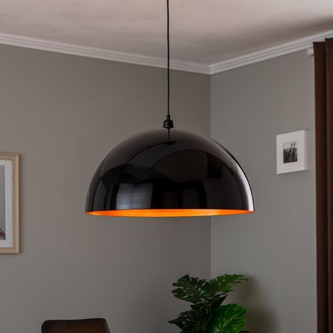 [GEBRAUCHT] B-Ware Hängeleuchte Berceste 237 S Hängelampe Deckenlampe Leuchte ø60cm Schwarz/Gold
