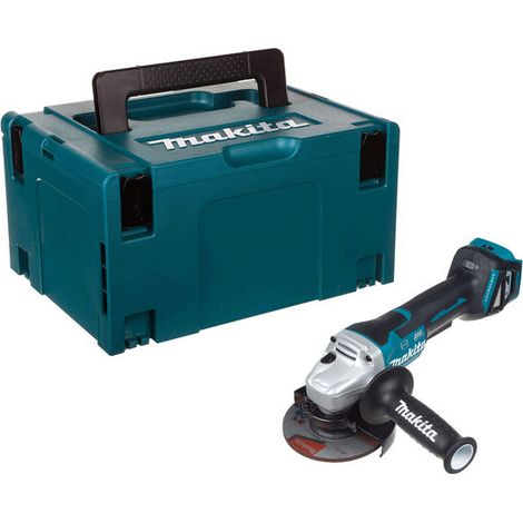 Makita DGA518ZJU Amoladora a Batería Plateada Potente