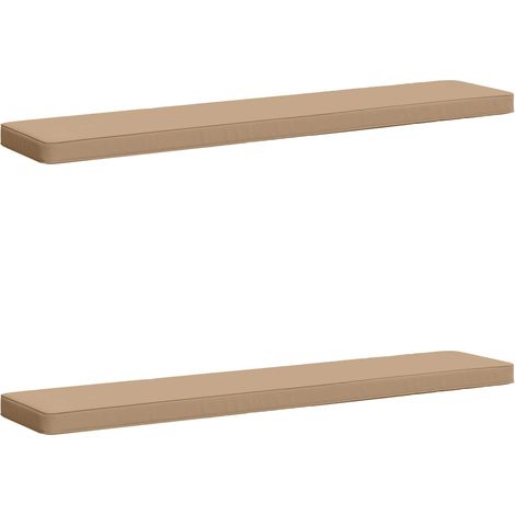 vidaXL Cuscini per Panchina a 2 Pezzi VUGHT 2 pcs 100% Poliestere