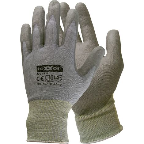 GOEBEL - 12 x Gants – gants protection anti-coupure – Taille 11 (XXL) Texxor 2416 / Catégorie de protection 3