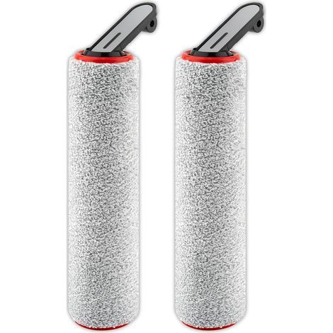 (2 Pièces) Brosses à Rouleau de Rechange H14 Pro Compatibles avec l'Aspirateur Balai Dreame H14 Pro/H14 Dual/H14 Lite, Kit d'Accessoires de Brosse à Rouleau (1/5)