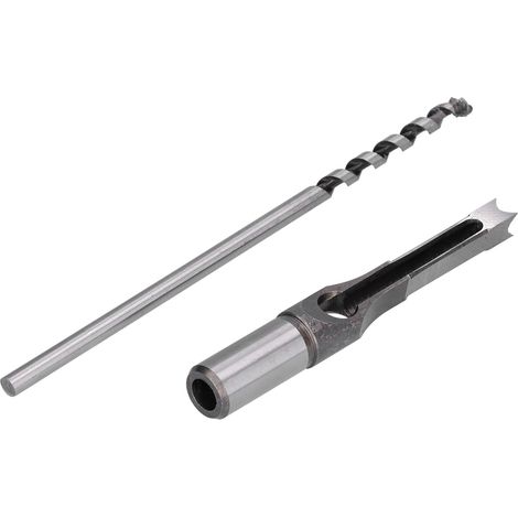 Foret carré 10mm acier rapide, affûté, résistant à l'usure, durable pour mortaiseuse bois (1/5)