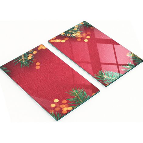 Taglieri e vassoi decorativi in vetro per Natale, 2x30x52 cm (1/5)
